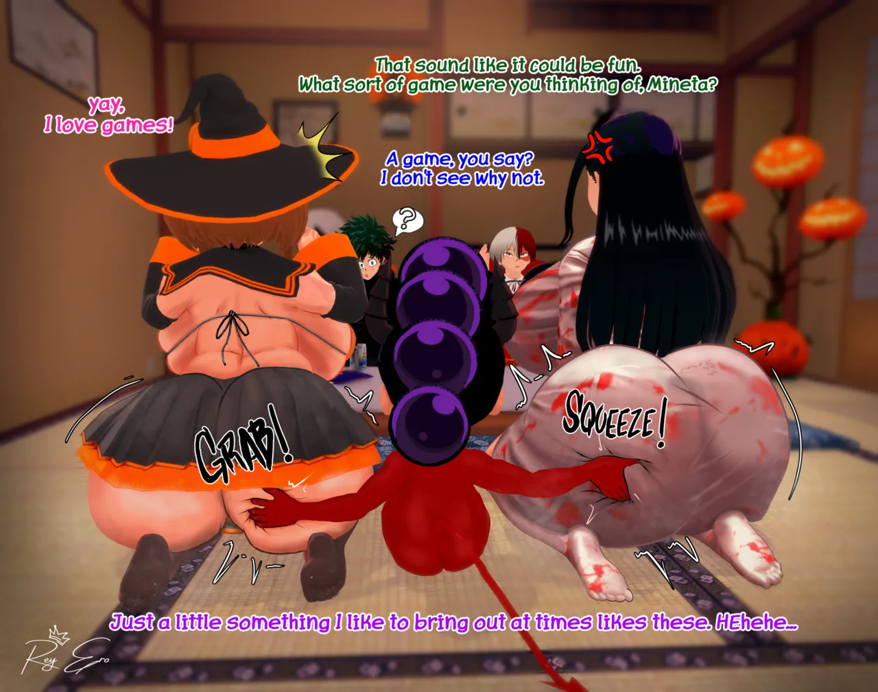 MINETA'S HALLOWEEN PARTY page 2 full