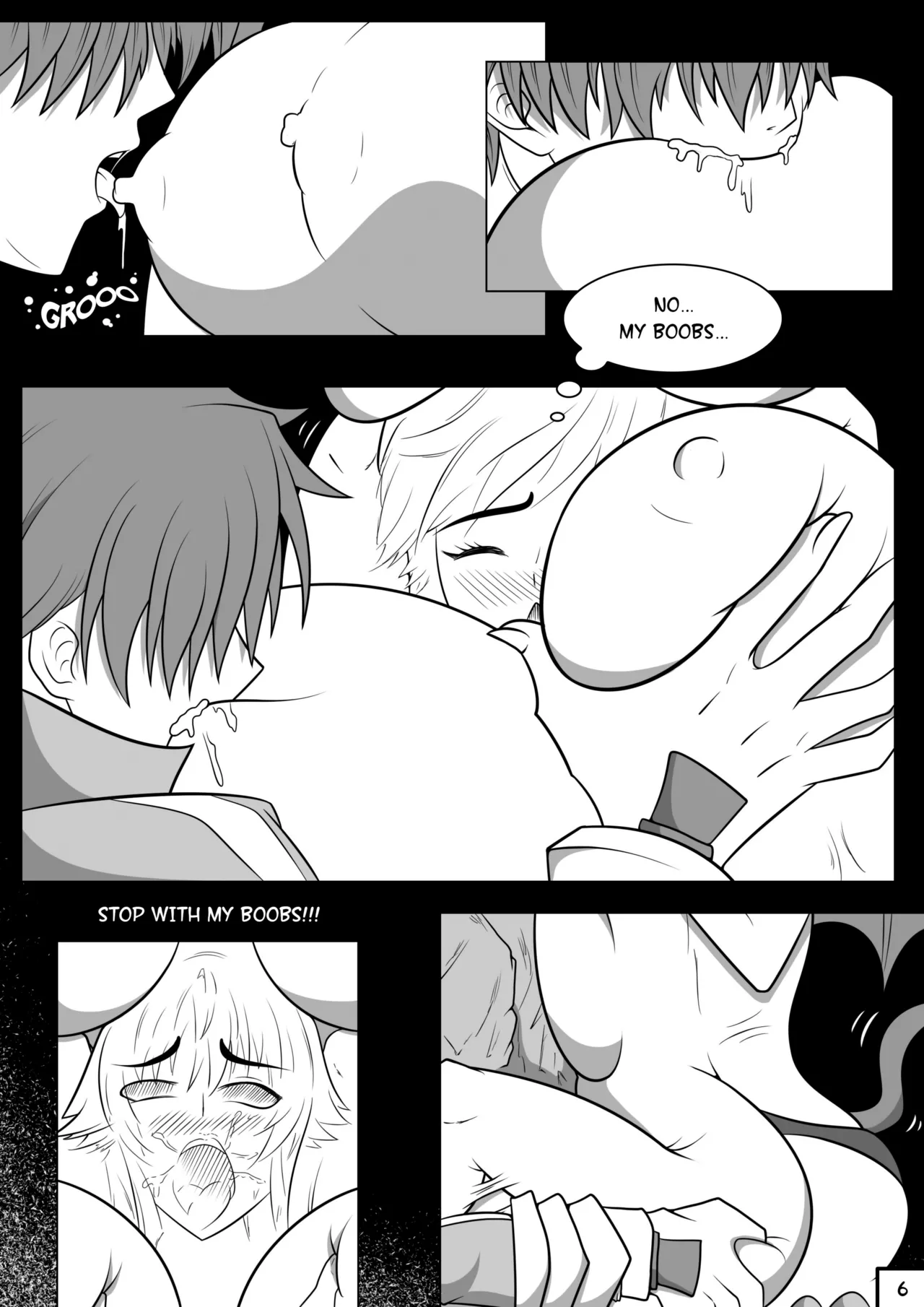 Kyonyuu fantasy “the digestion of breasts” page 7 full