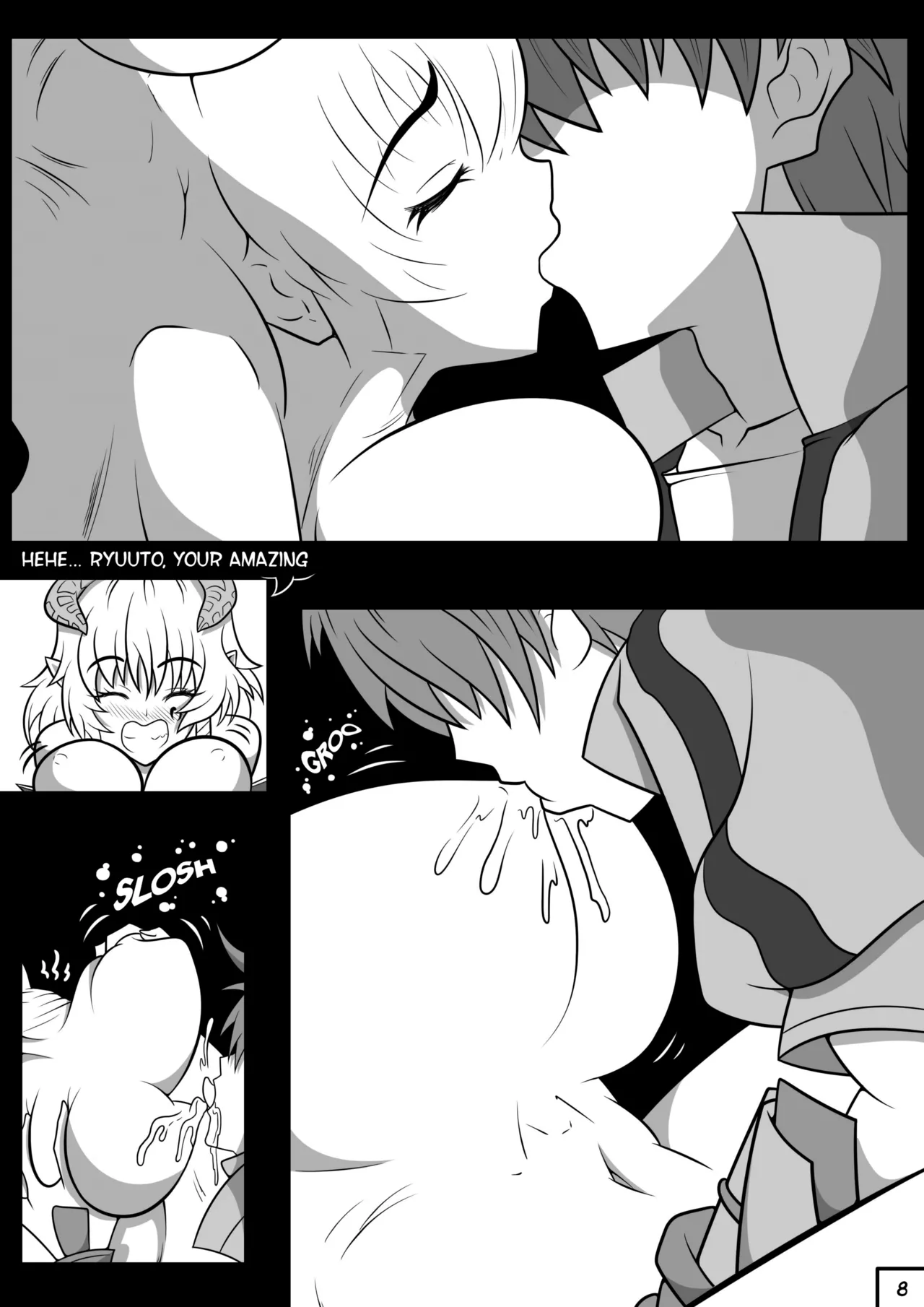 Kyonyuu fantasy “the digestion of breasts” page 9 full