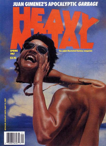 Heavy Metal vol.11 and 12 cover