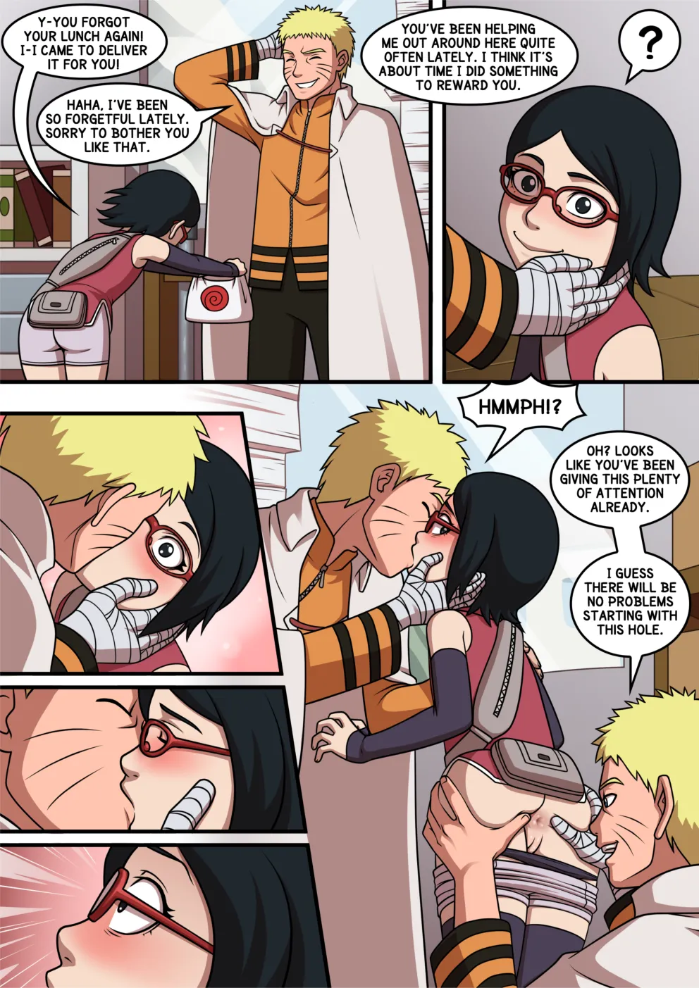 Naruto - Naruto X Sarada page 1 full