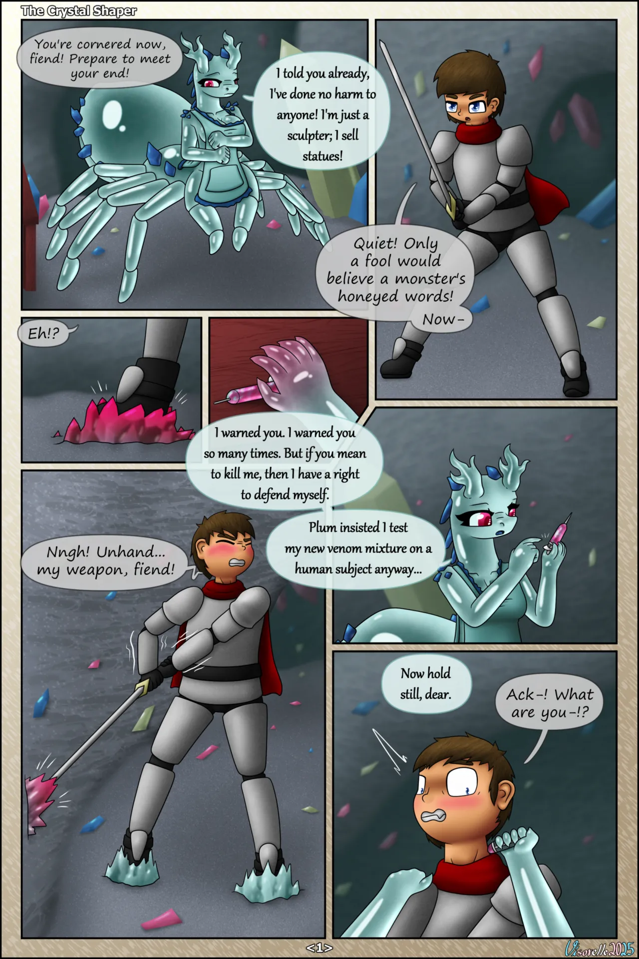The Crystal Shaper page 1 full