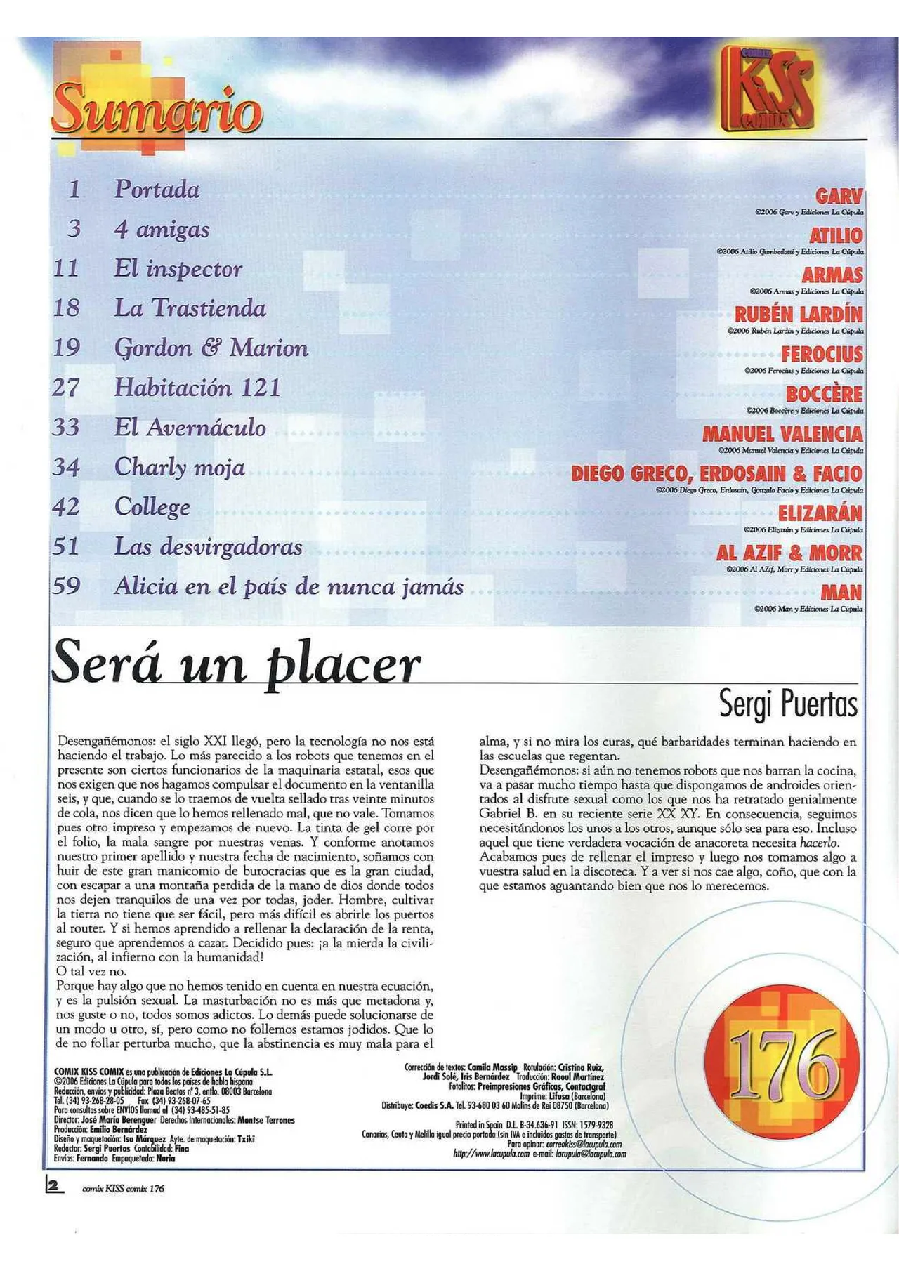 Kiss Comix #176 page 2 full