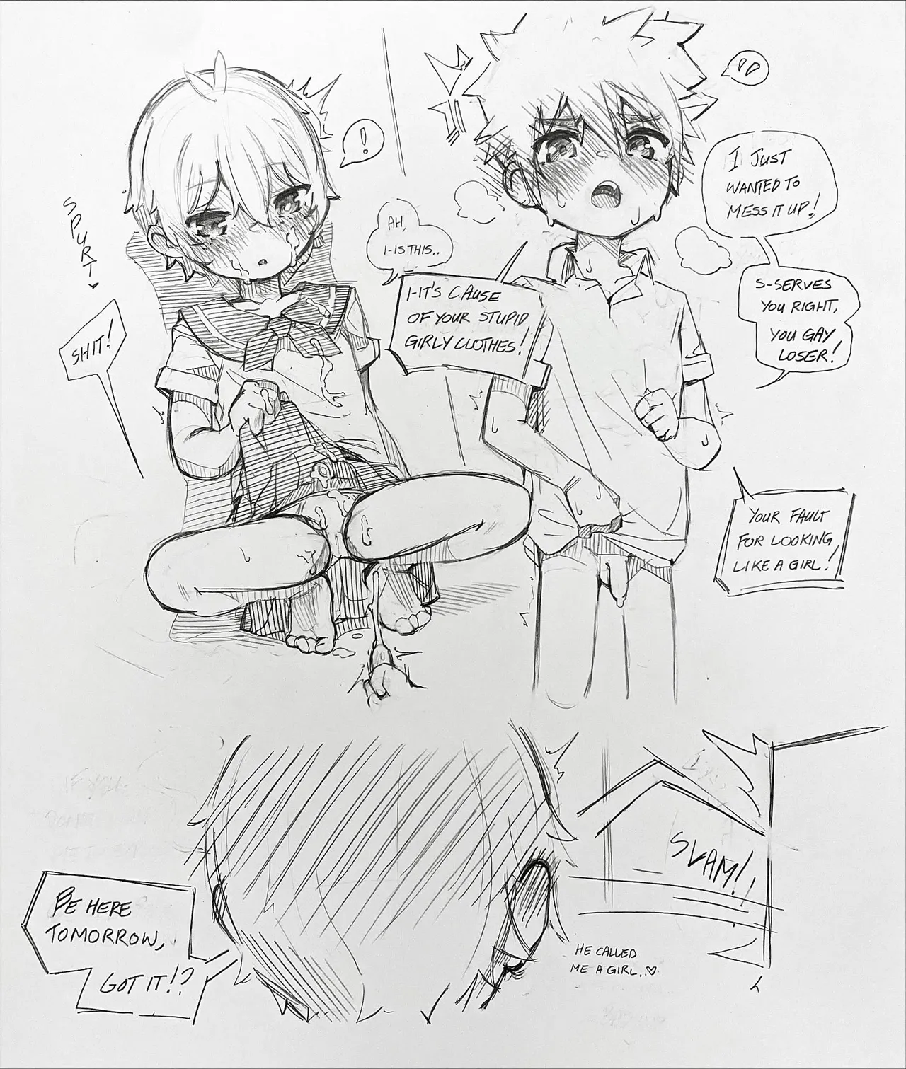 Troubled Bully page 3 full