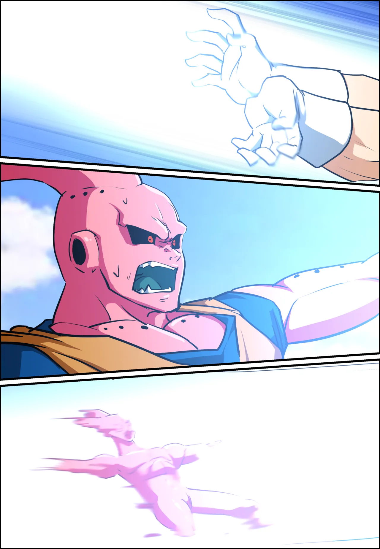 Vegetto x Chichi x Bulma page 1 full