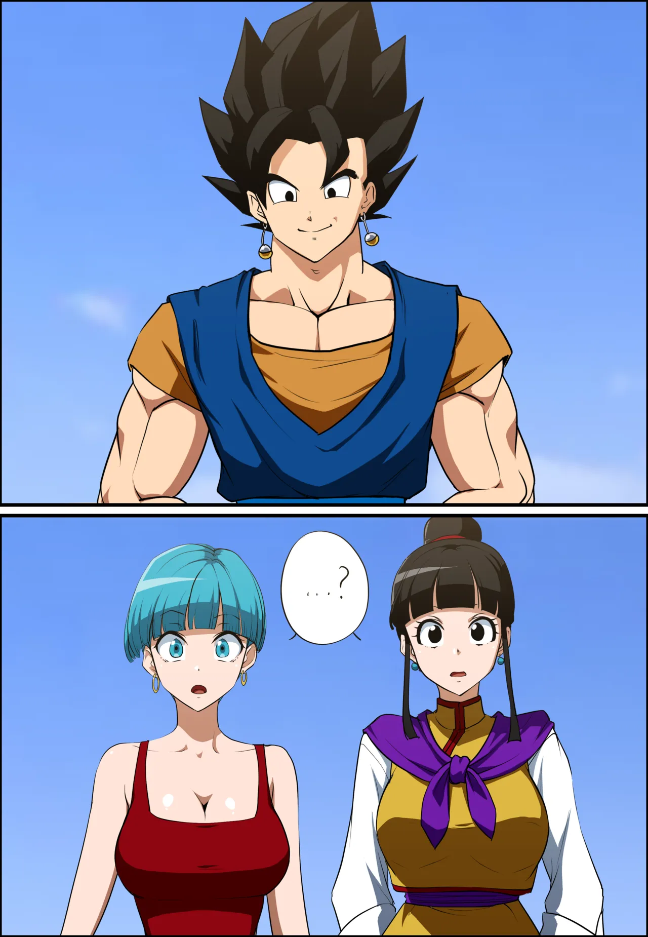 Vegetto x Chichi x Bulma page 5 full