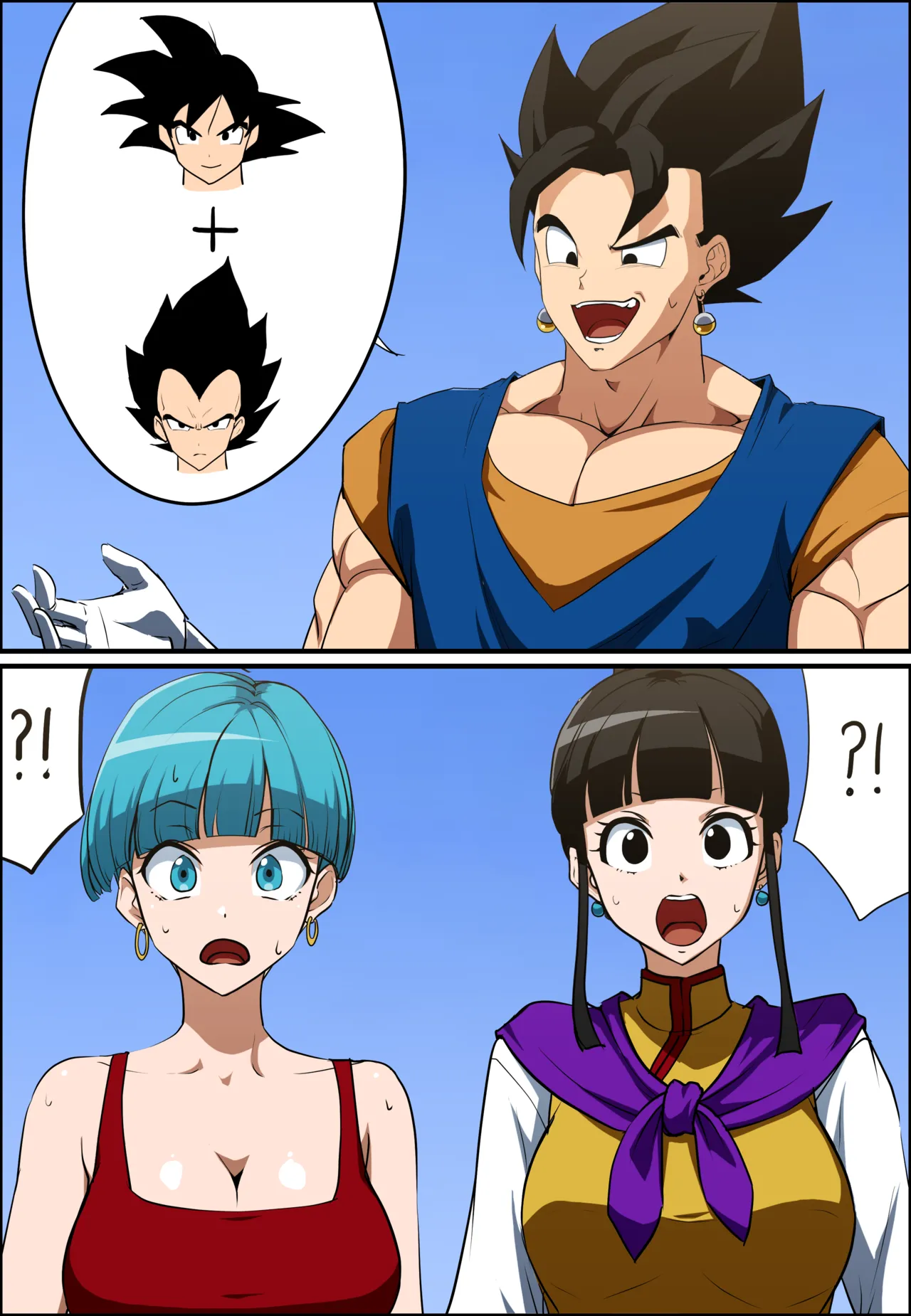 Vegetto x Chichi x Bulma page 6 full