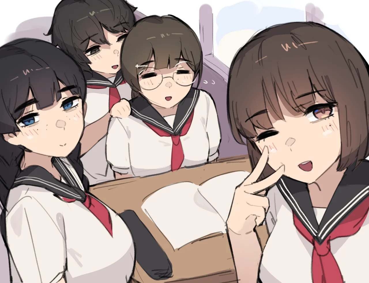 School girls page 4 full