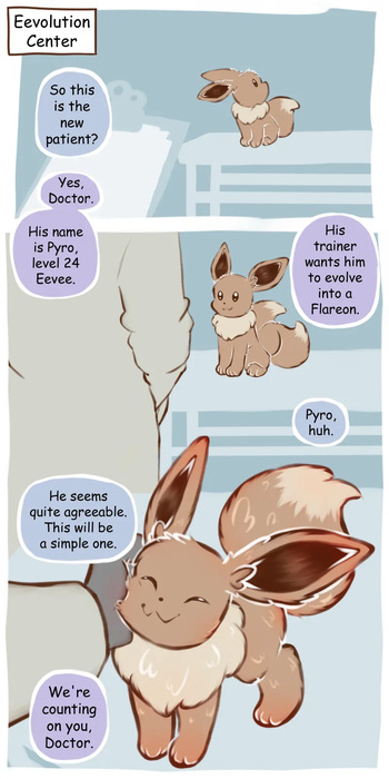 Eeveelution Center cover