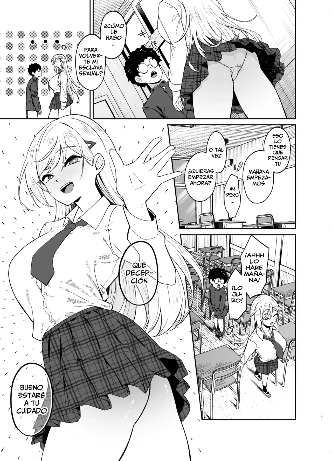 Gal ga Boku no Dorei ni naru Hanashi | Cuando una Gyaru se volvió mi esclava page 8 full
