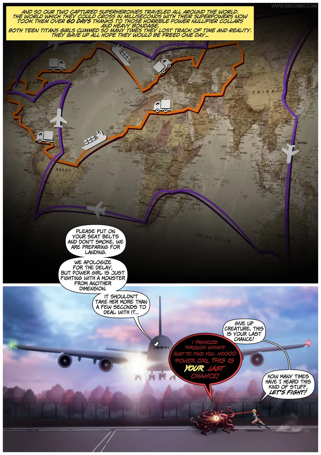 Teen Titans Blackfire Second Edition page 5 full