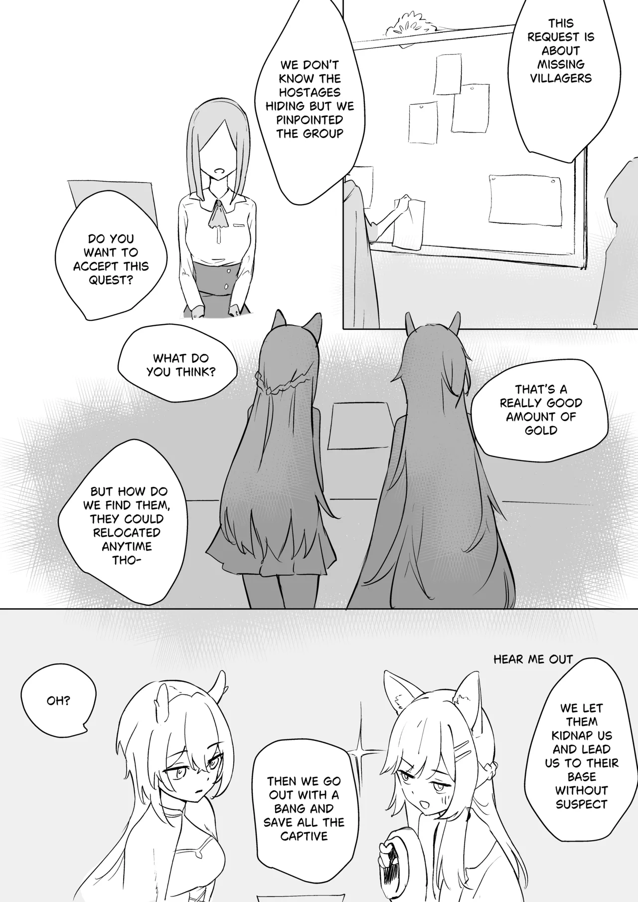Emi &amp; Jiuer guild quest page 1 full