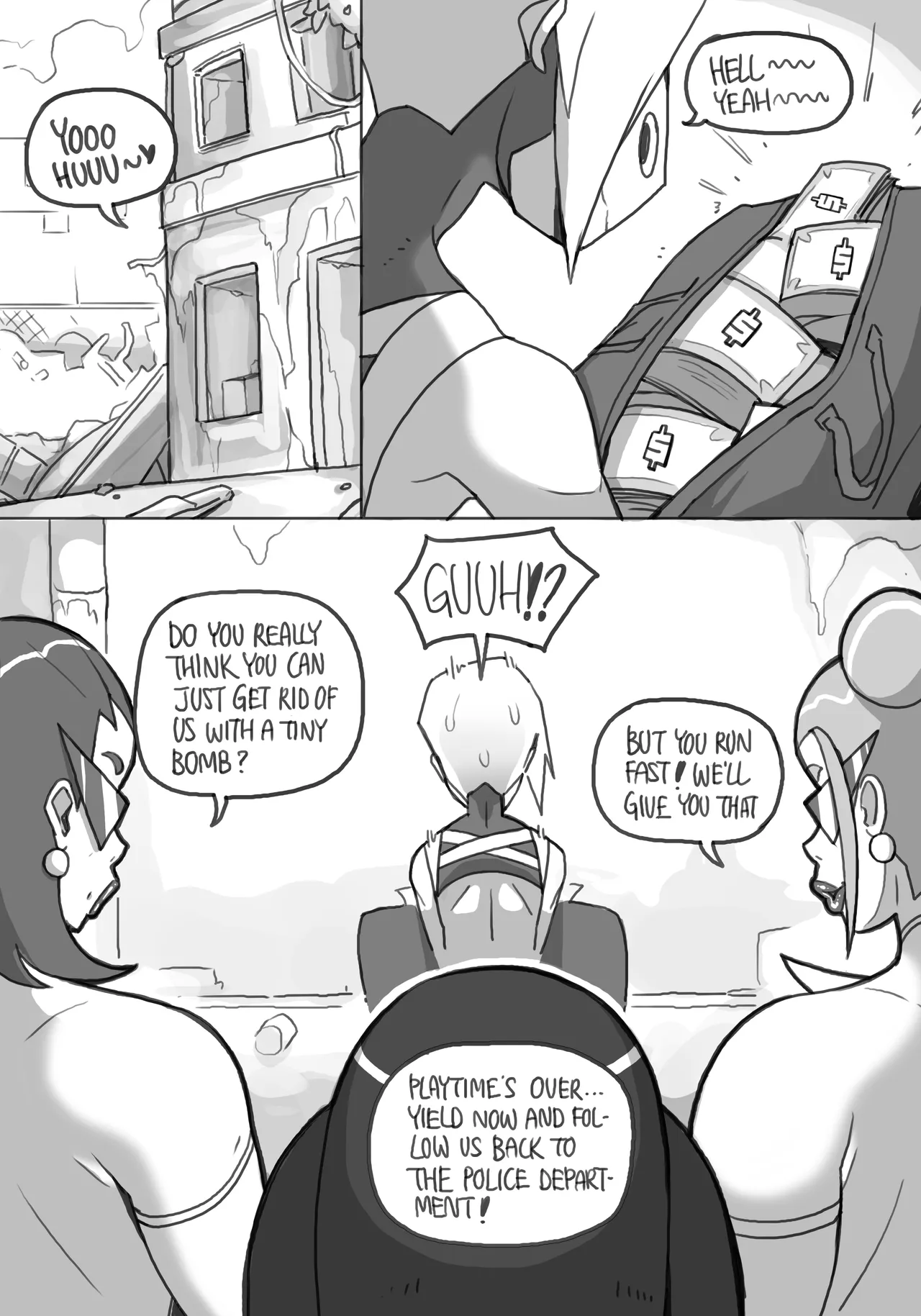 Justice Force #1-2 page 6 full