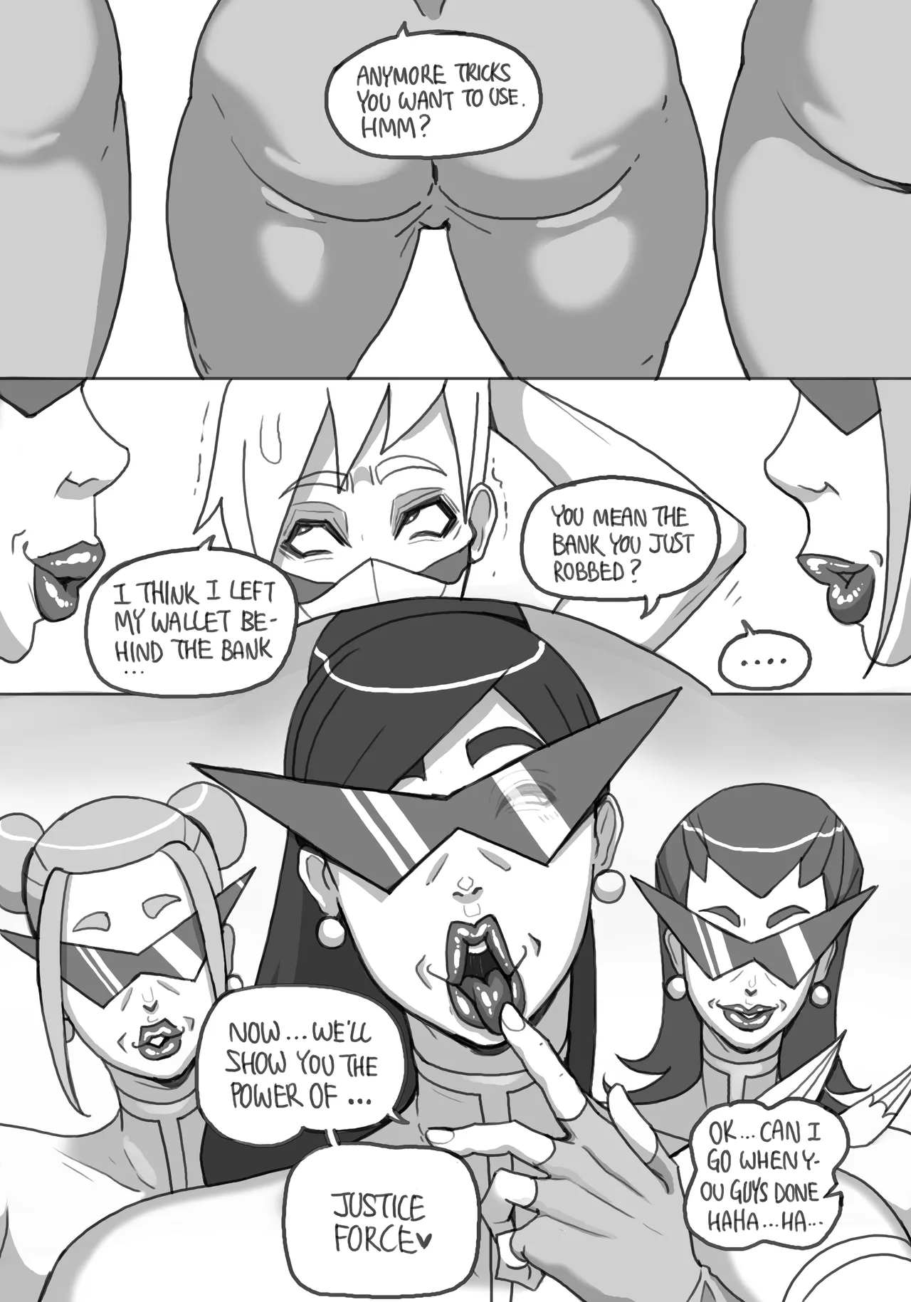 Justice Force #1-2 page 8 full