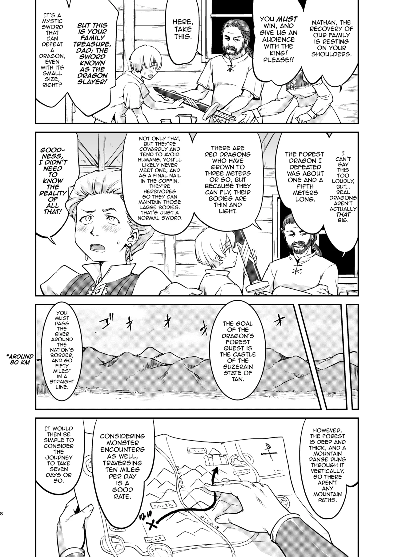 Isekai TS Ouji o Tasuketa Dake Nanoni Quest Hen page 8 full