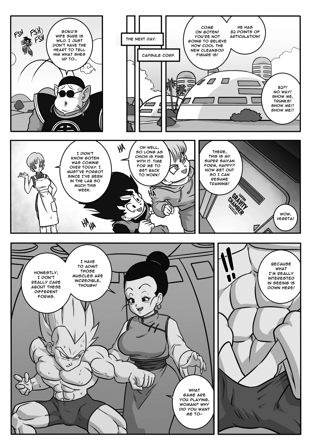 Babidi's Revenge Chapter 2: The Awakening of ChiChi page 9 full