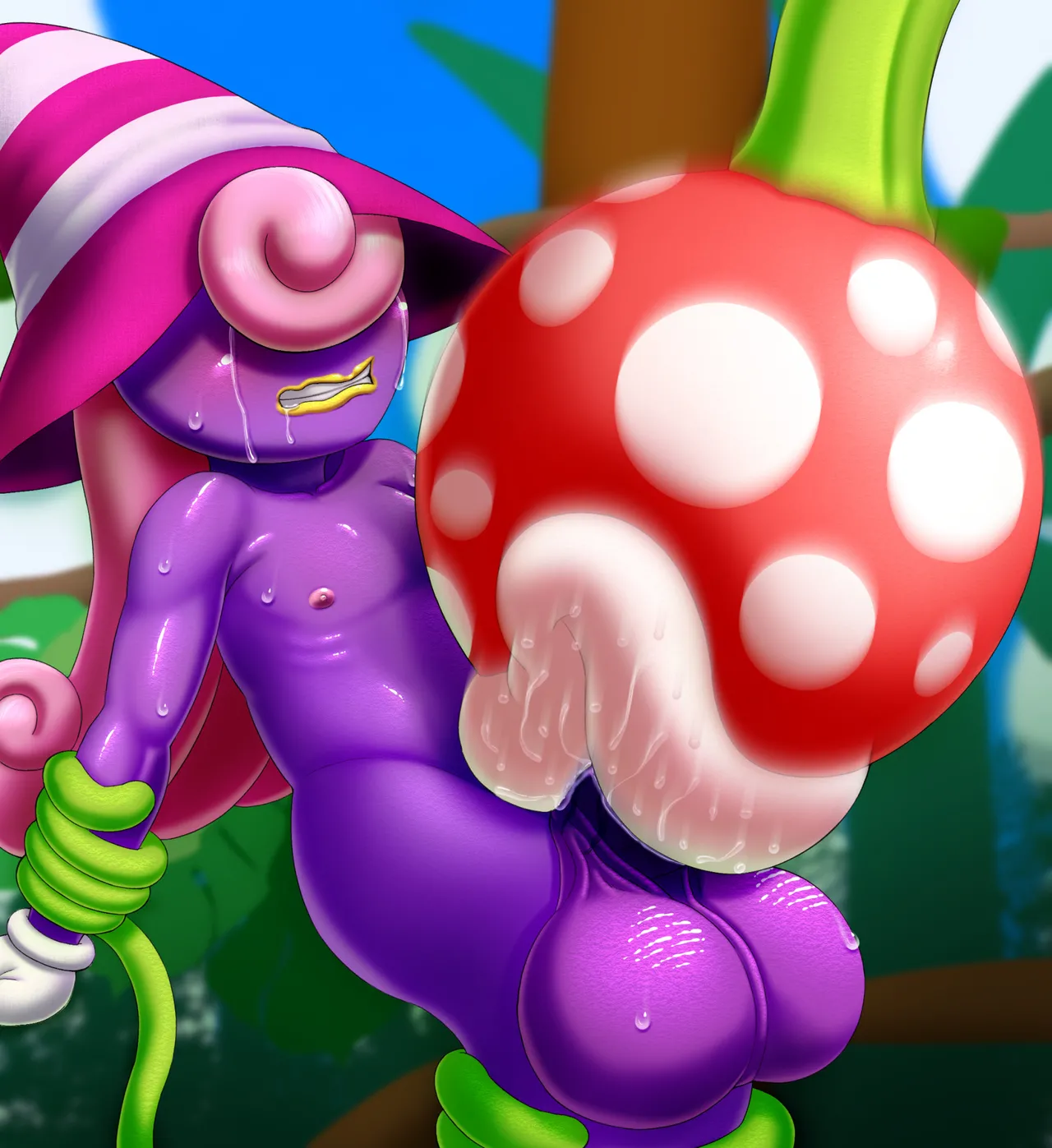Vivian vs Piranha Plant  Uncensored page 5 full