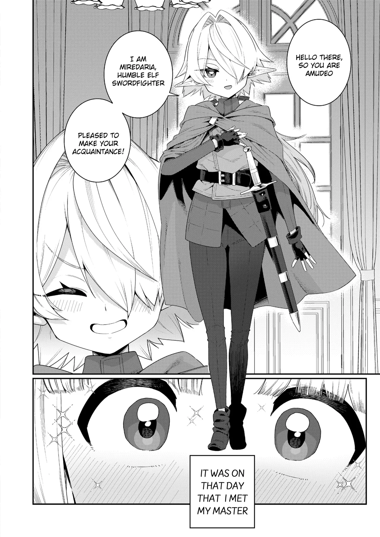 Meguriai Sekai Elf to Shounen Kenshi page 2 full