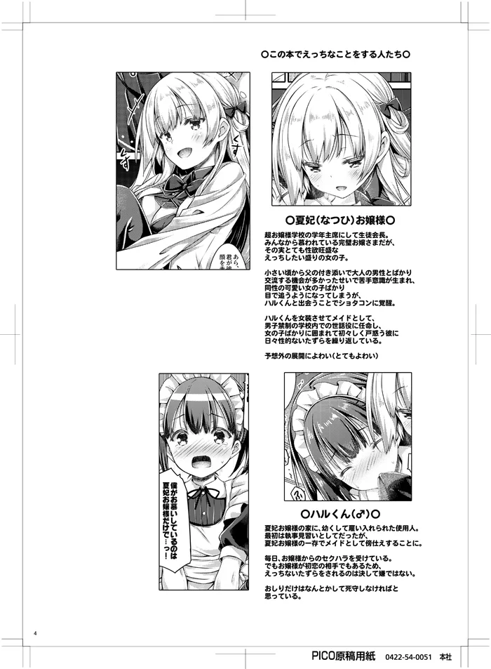 "Boku" wa Ojou-sama no Aigan Maid page 3 full