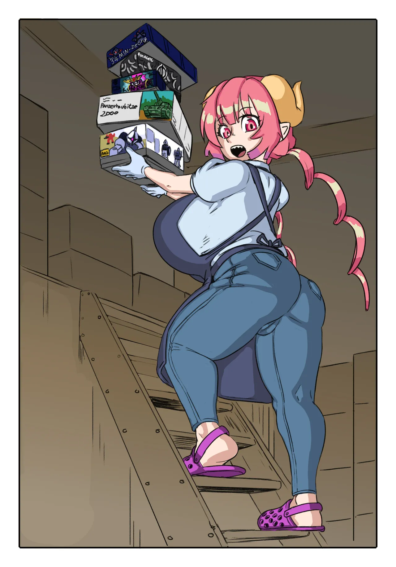 Ilulu at her Work page 4 full