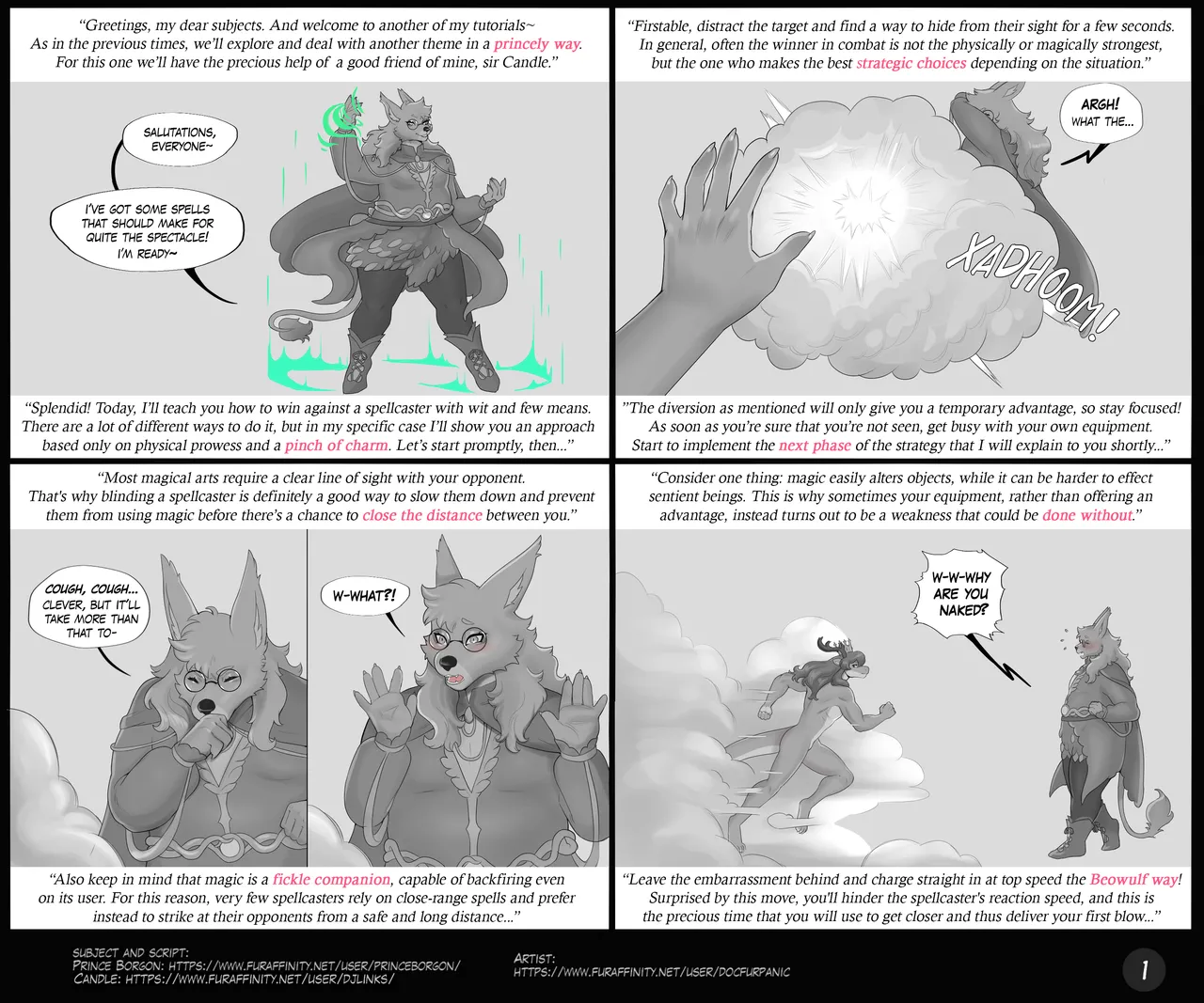 How To Handle A Spellcaster page 1 full