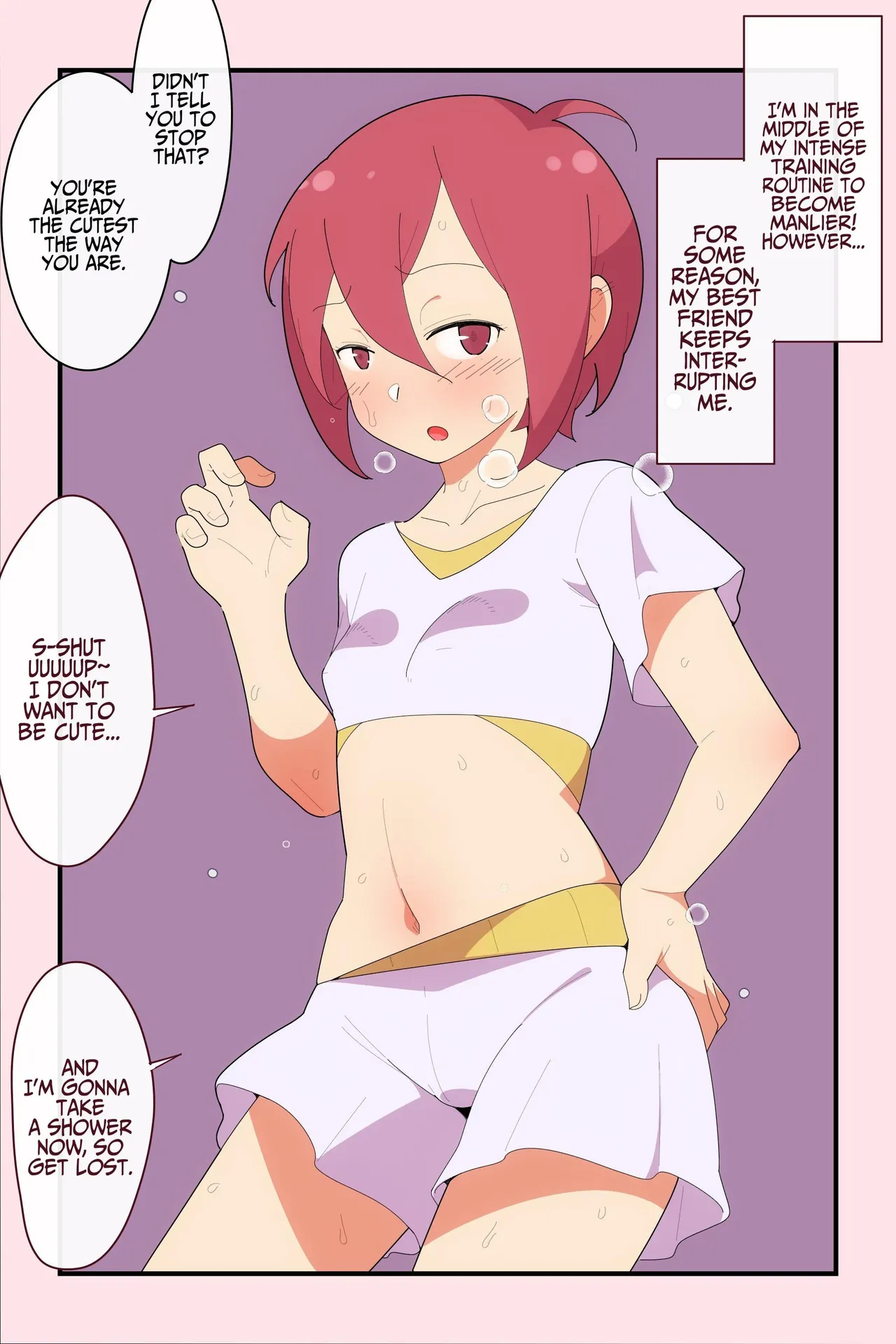 Training My Best Friend Who Wants to Be Manly page 2 full