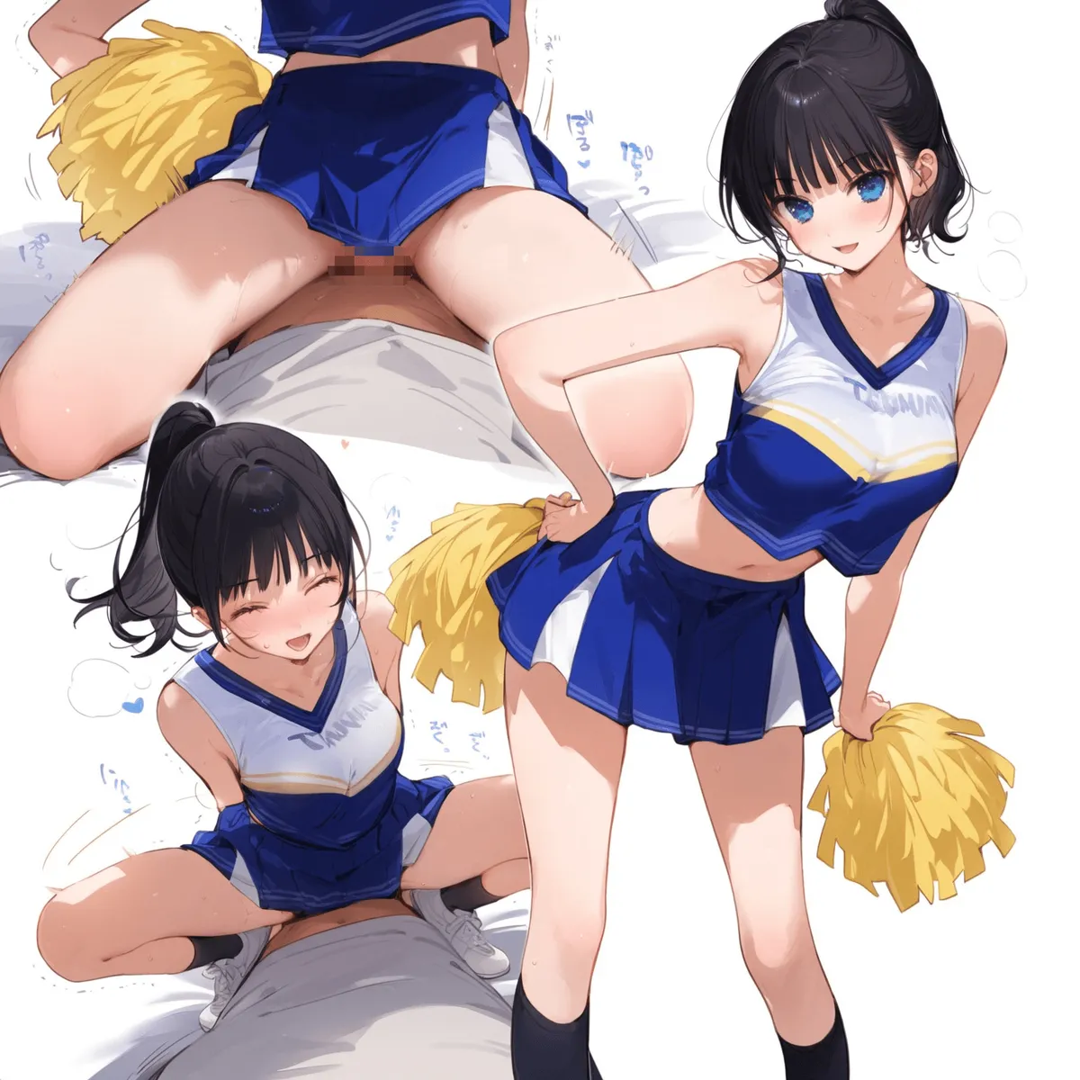 【PIXIV】 じゃがいもホクホク北海道 20240911 熱血応援ガールズ vs 熱血スクワットおじさん page 5 full