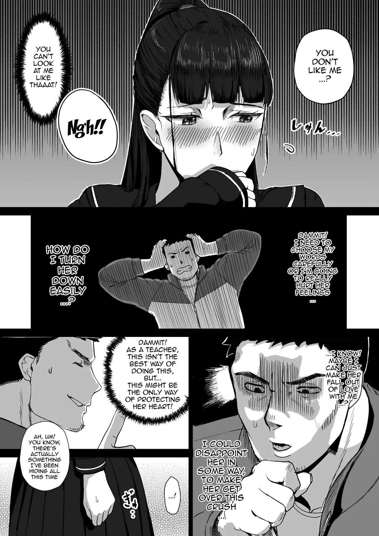 Kimajime na Yuutousei wa, Sensei dake no Mesu ni Naritai. page 6 full