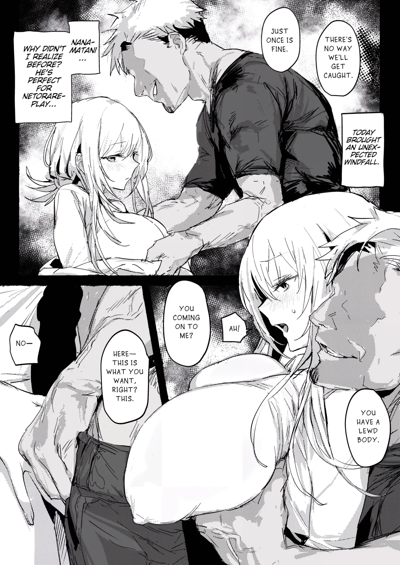 Newlywed Koharu, Netorase page 8 full