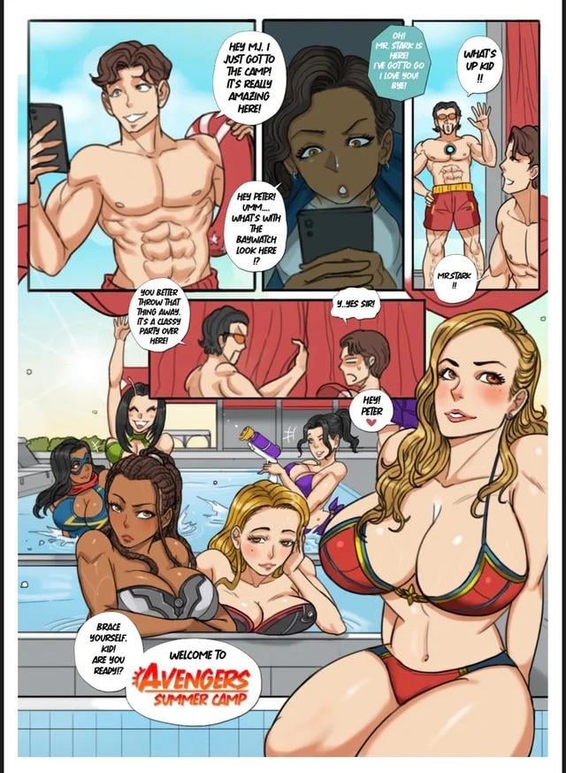 Avengers Summer Camp- Black Widow page 3 full