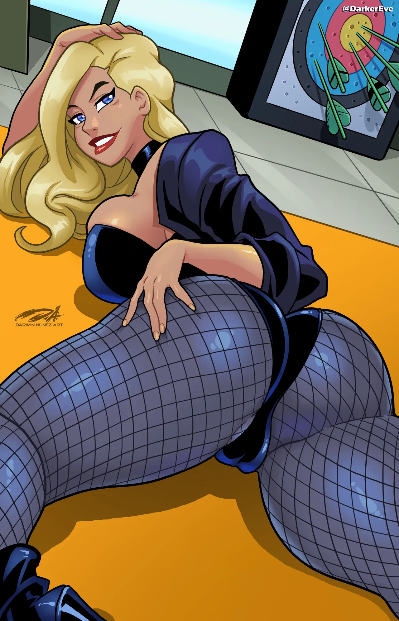 Black Canary DCAU page 5 full