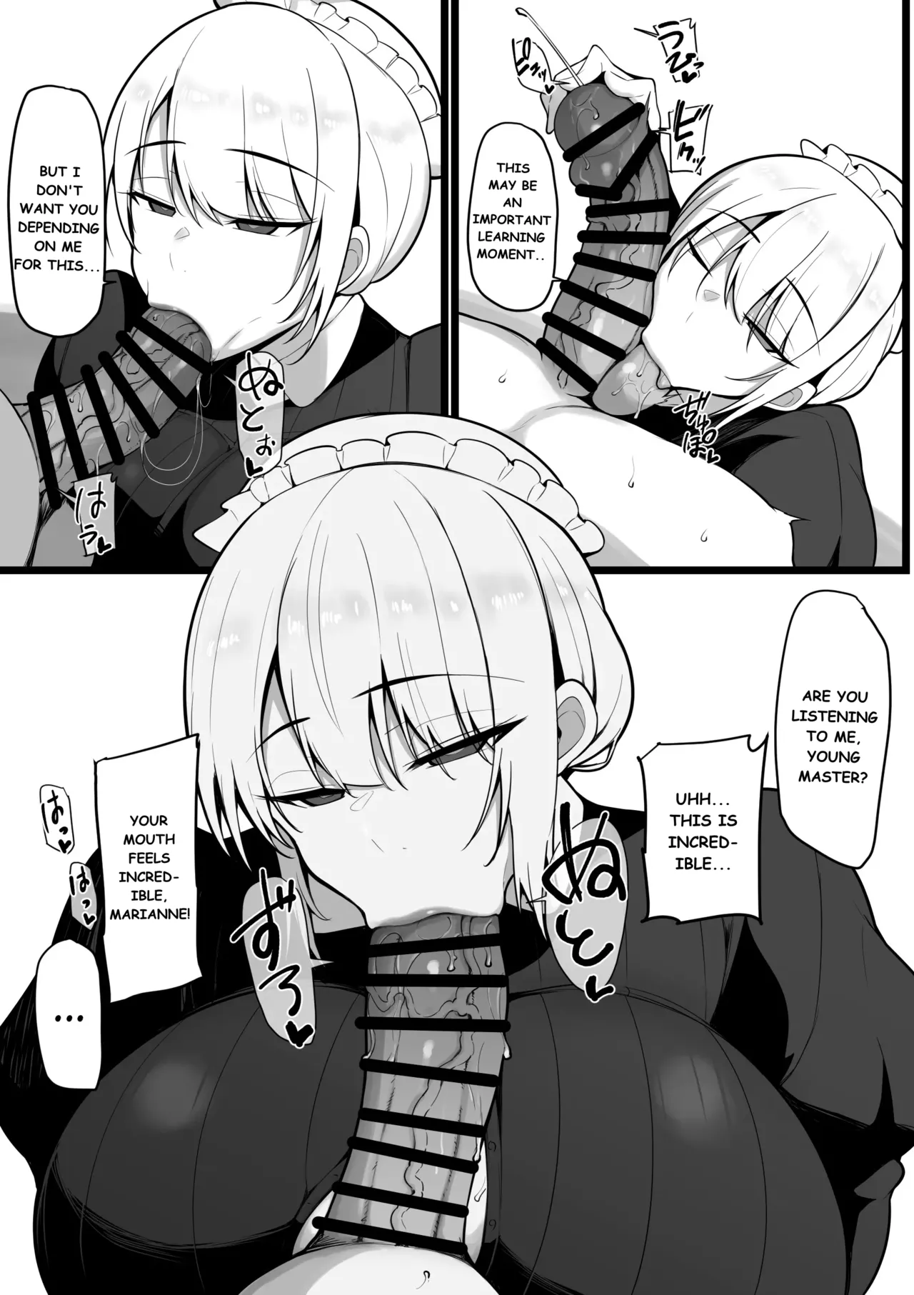 There's No Way Someone Like Me Could Fall for a Failed Young Master Who's Only Merit is Having an Impressive Dick! page 10 full