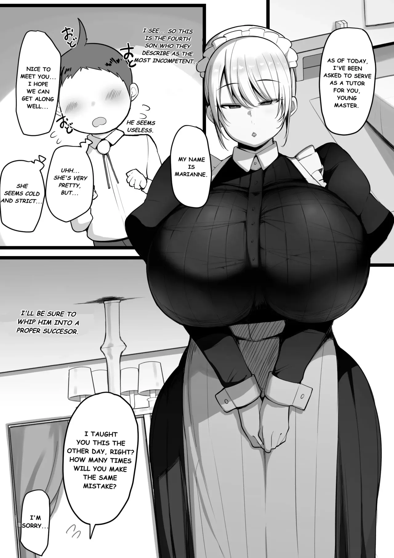 There's No Way Someone Like Me Could Fall for a Failed Young Master Who's Only Merit is Having an Impressive Dick! page 2 full