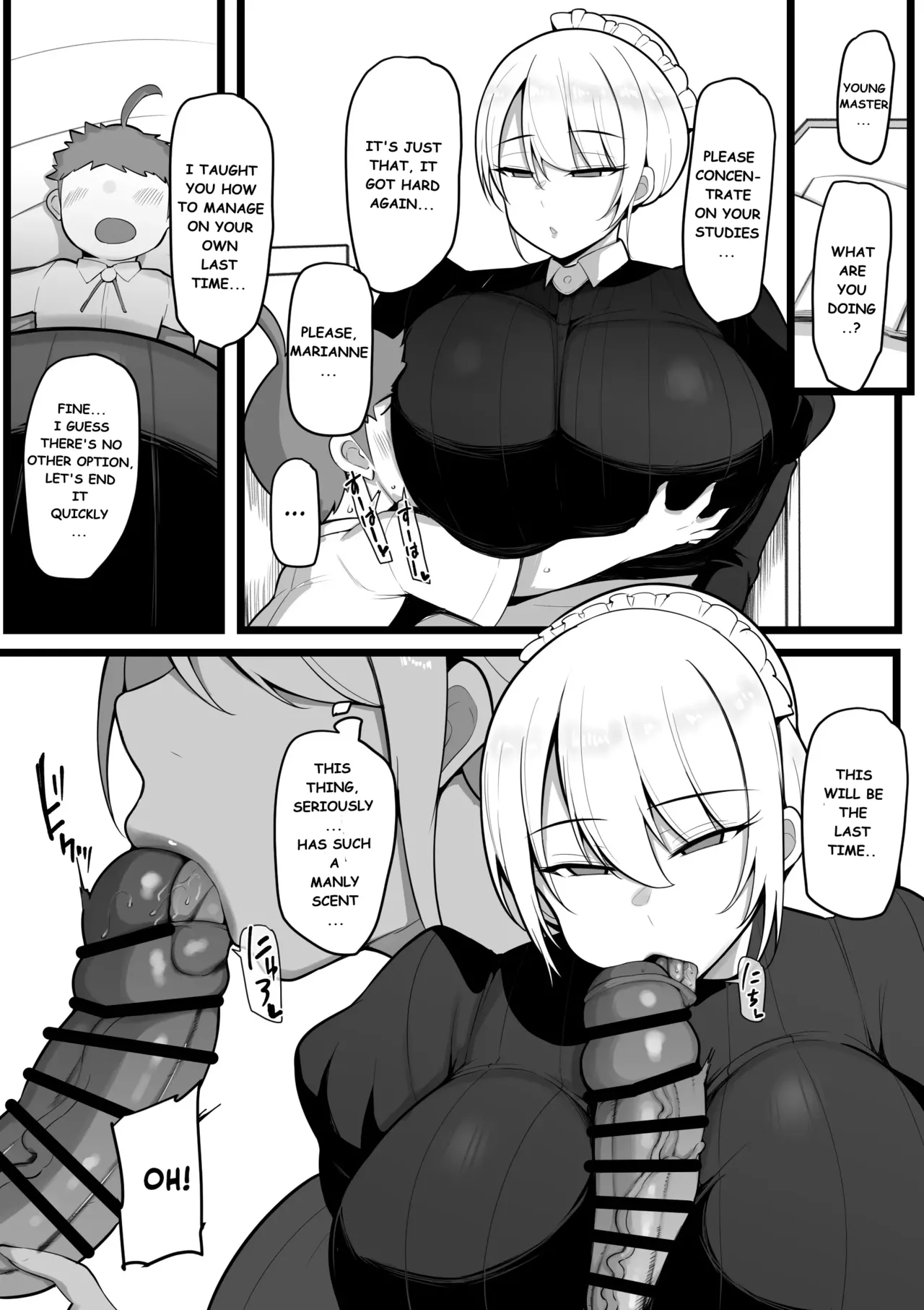There's No Way Someone Like Me Could Fall for a Failed Young Master Who's Only Merit is Having an Impressive Dick! page 9 full