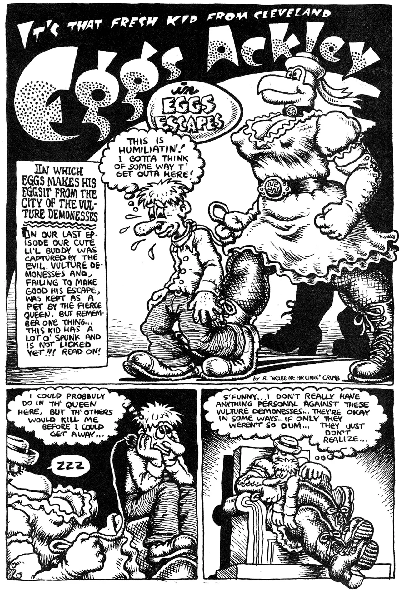 Robert Crumb - Big Ass Comics 02 page 3 full