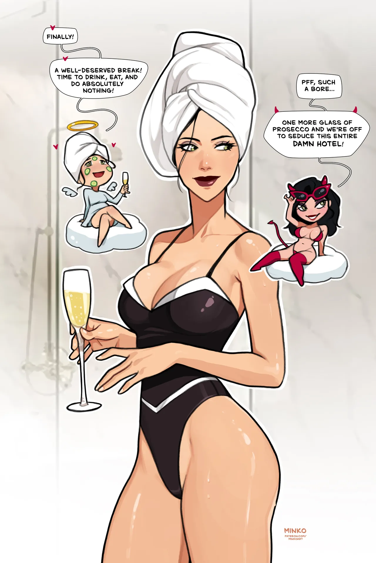 Asami on Vacation page 2 full