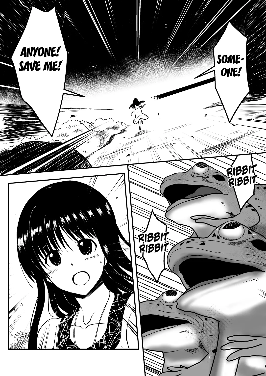 Rankou Tenshi Lumiere ~Kaeru ni Okasare Naedoko ni Sareta Shoujo no Matsuro~ page 2 full