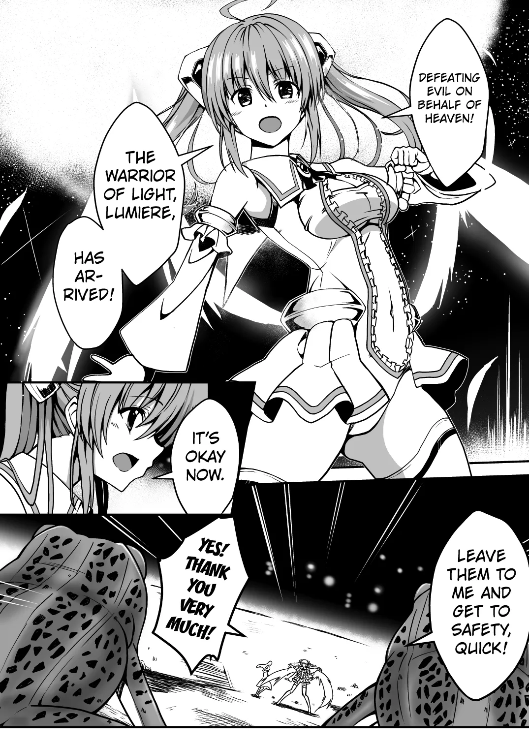 Rankou Tenshi Lumiere ~Kaeru ni Okasare Naedoko ni Sareta Shoujo no Matsuro~ page 4 full