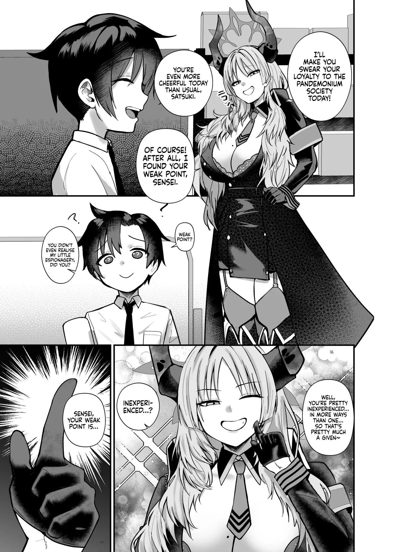 Sensei wa Dandan Seitsuu shitaku naa ~ru ♡ | Sensei... Relax... You’re Gonna Ejaculate... Over and Over Again… page 7 full