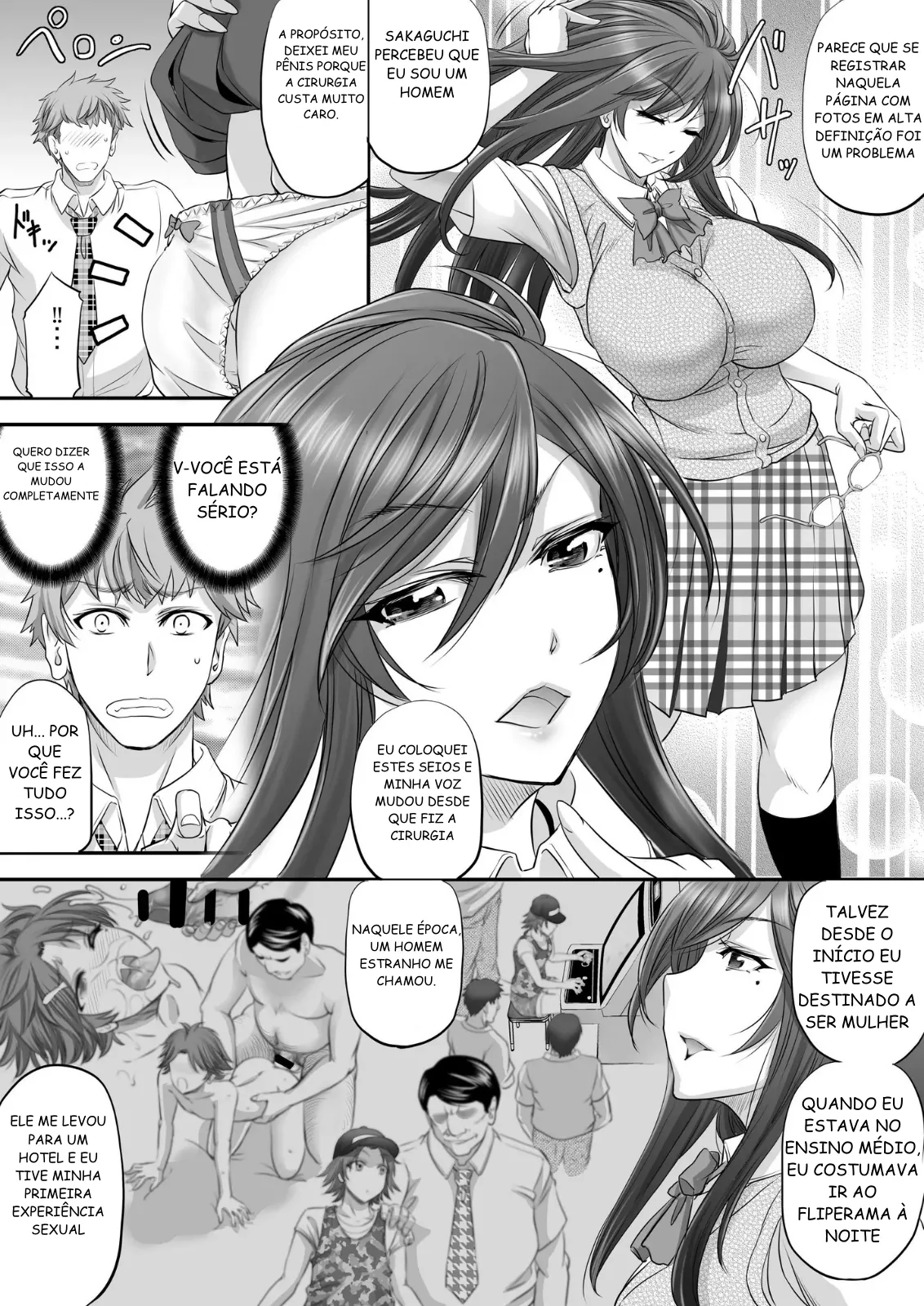 Papakatsu Shemale ga Kanojo ni Naru Made page 5 full