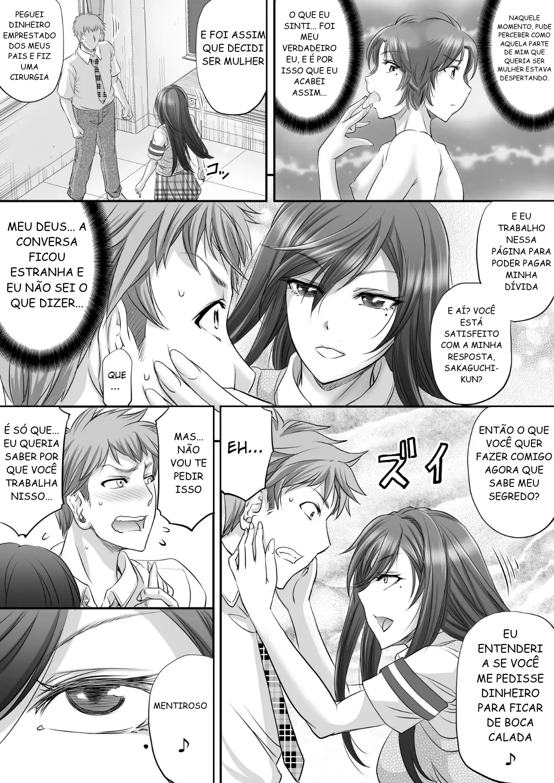 Papakatsu Shemale ga Kanojo ni Naru Made page 6 full