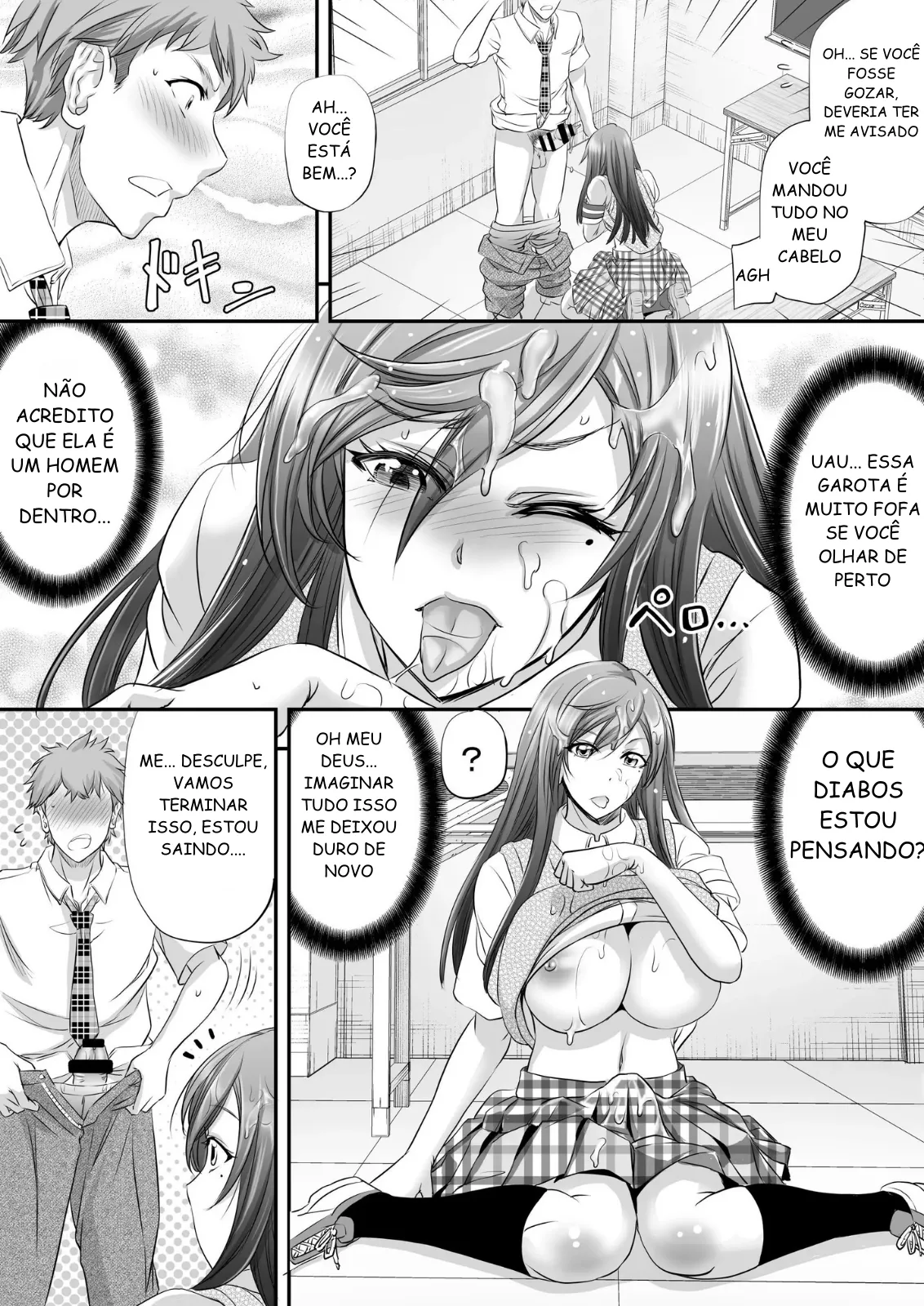 Papakatsu Shemale ga Kanojo ni Naru Made page 9 full