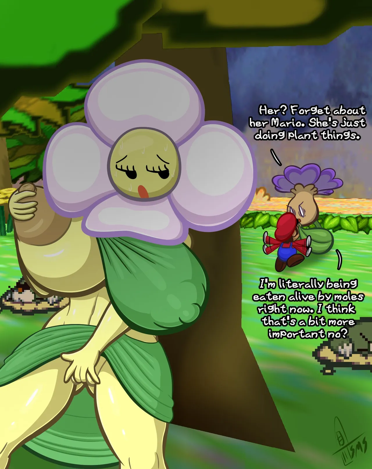 SuperMoonShroom twitter artist page 1 full