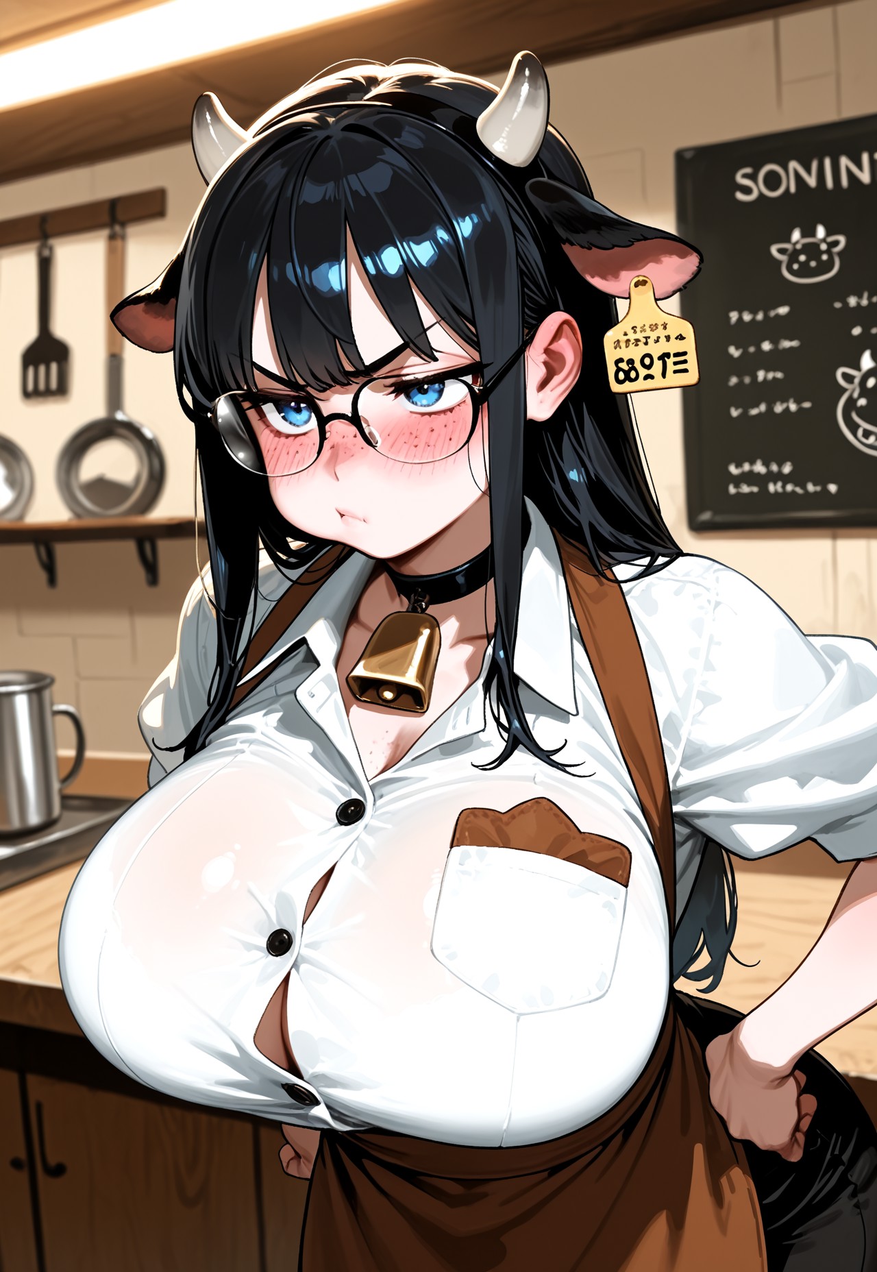 CAFE COWGIRL WAITRESS – SERVING IT FRESH page 1 full