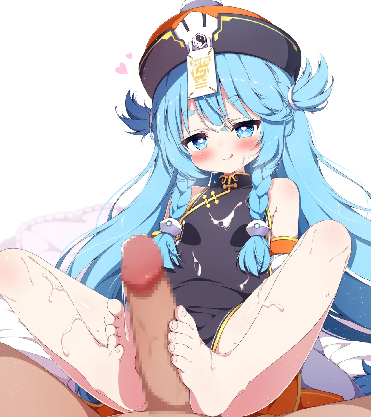 ニアちゃんが足で気持ちいいことしてくれます page 6 full