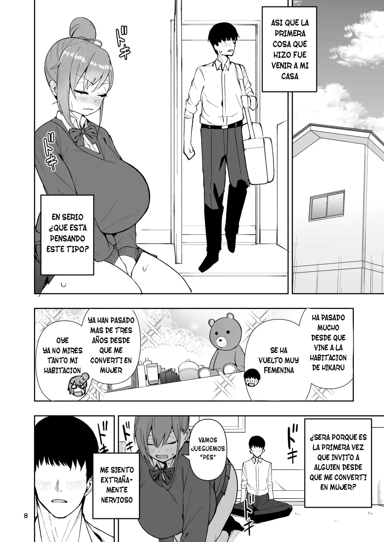 ¡Mi rival de toda la vida ahora es una chica! | My Lifelong Rival's a Girl Now! page 9 full