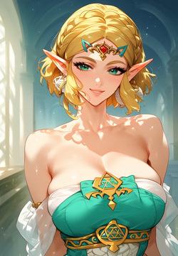Princess Zelda - The Legend Of Zelda - Ai generated