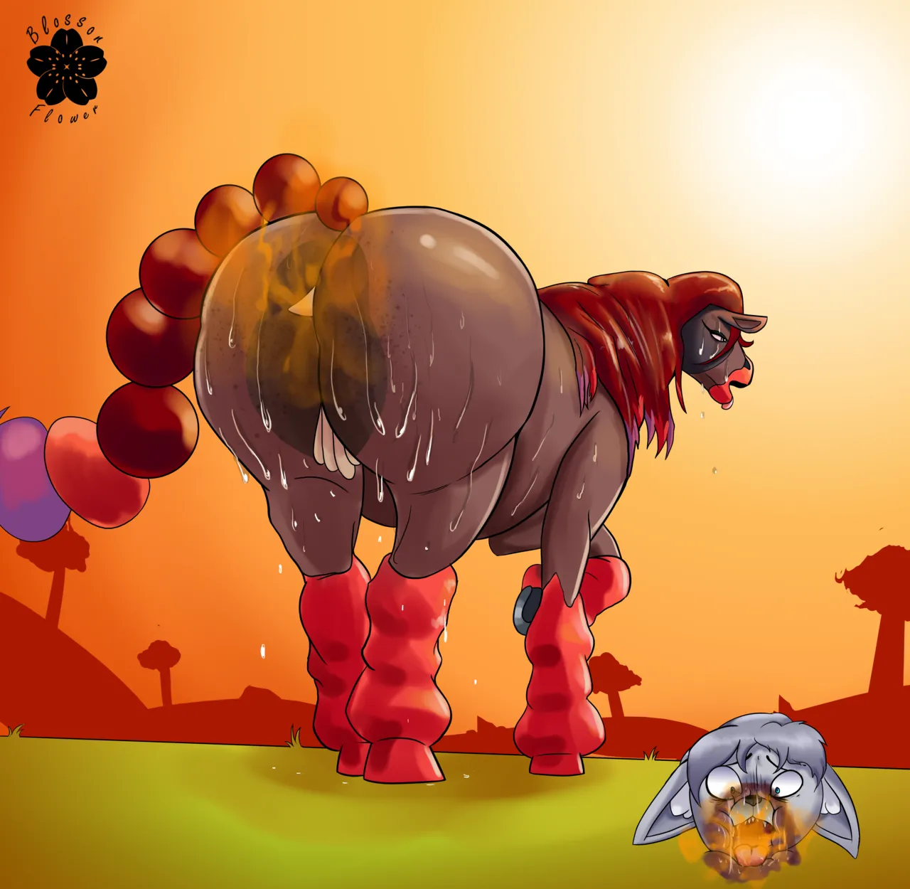 Sonya and Randal + Sonya's Bad Gas page 6 full