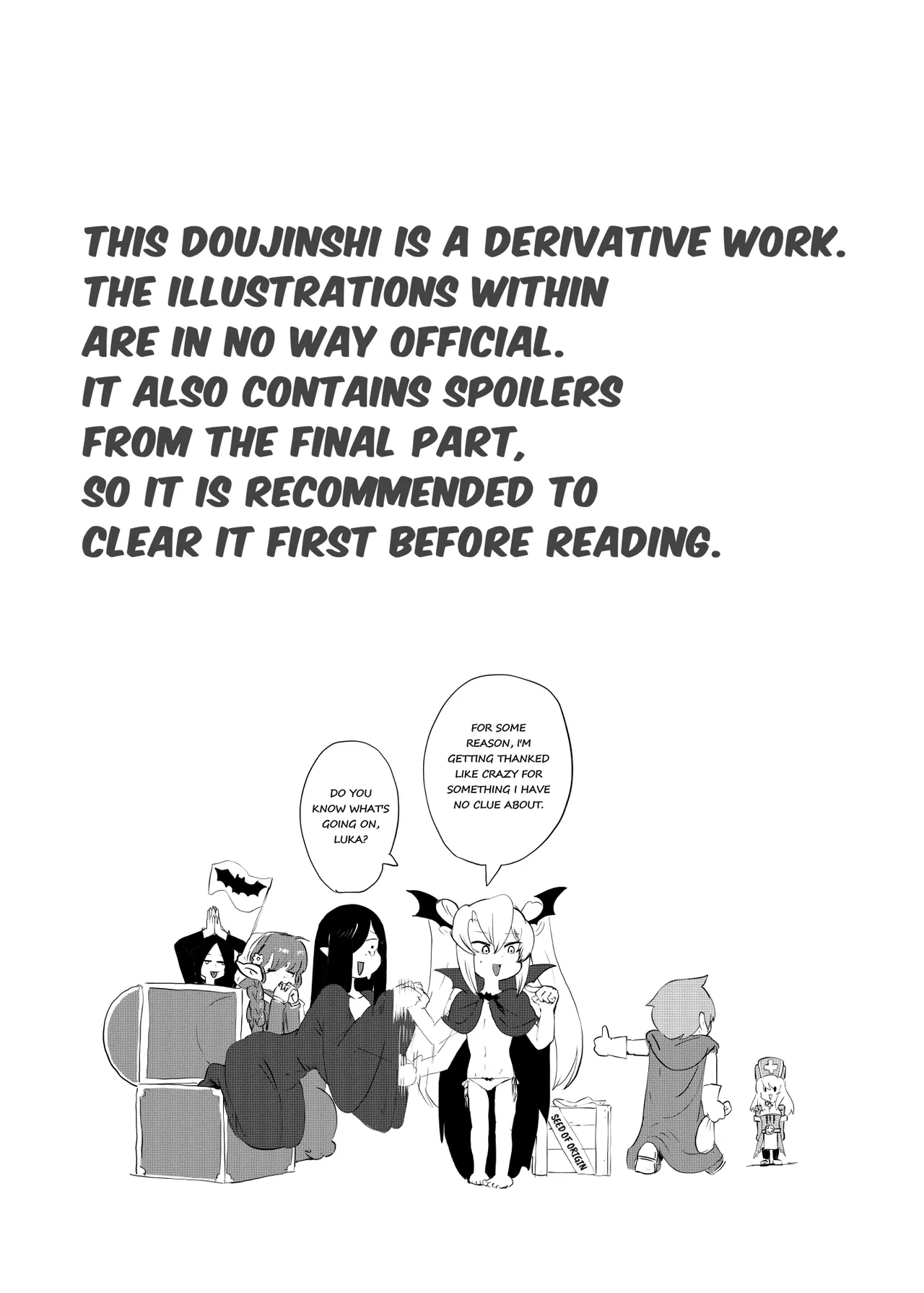 Monster Girl Quest! 4-Koma &amp; Erotic Manga Theater: Spoiler Edition page 2 full