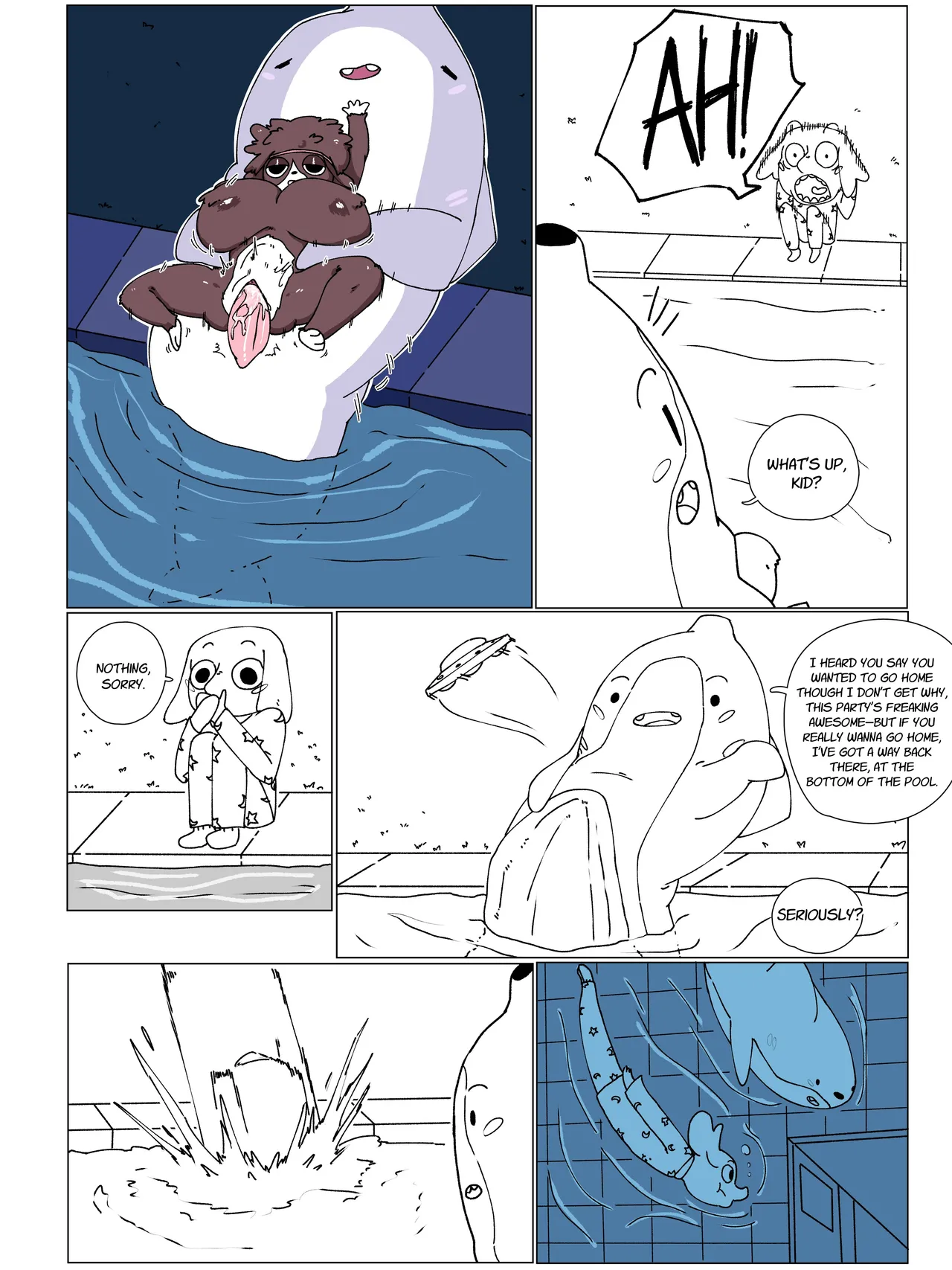 Sex Camp Island #1-4 by FLU nඞo page 7 full